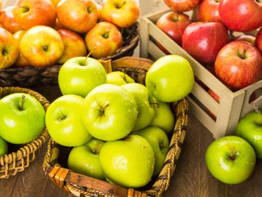 عدد السعرات الحرارية في التفاح