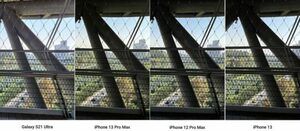 مقارنة التصوير الفوتوغرافي بتقنية HDR مع iPhone 13 و iPhone 13 Pro Max و iPhone 12 Pro Max و Galaxy s21 Ultra
