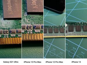 مقارنة التصوير الفوتوغرافي الكلي لأجهزة iPhone 13 و iPhone 13 Pro Max و iPhone 12 Pro Max و Galaxy s21 Ultra